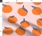 Pink Orange Fruit Modern Baby Kids Nursery Large Scale Minimalist Clementines Tangerine Custom Printed Fabric by Spoonflower Various Fabrics by the Yard or Fat Quarter